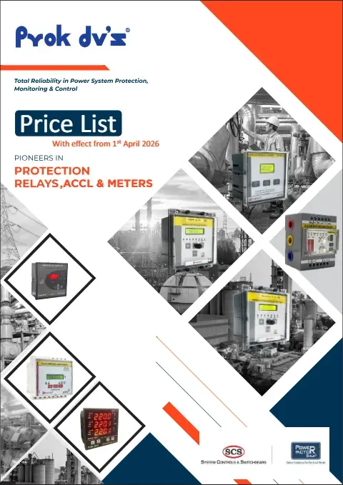 Cover of the Prok DVS price list, 1 April 2026 edition