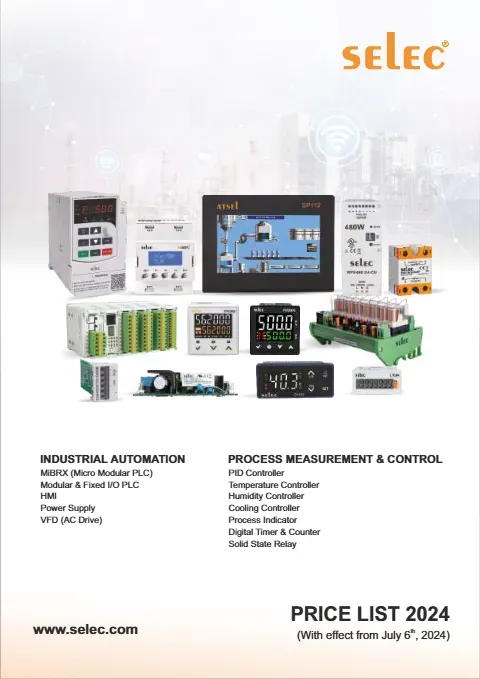 Cover of the Selec price list, 2024 edition